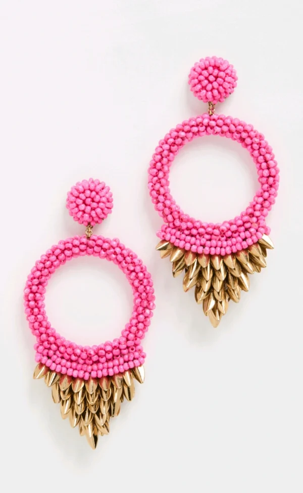 Franka earrings pink