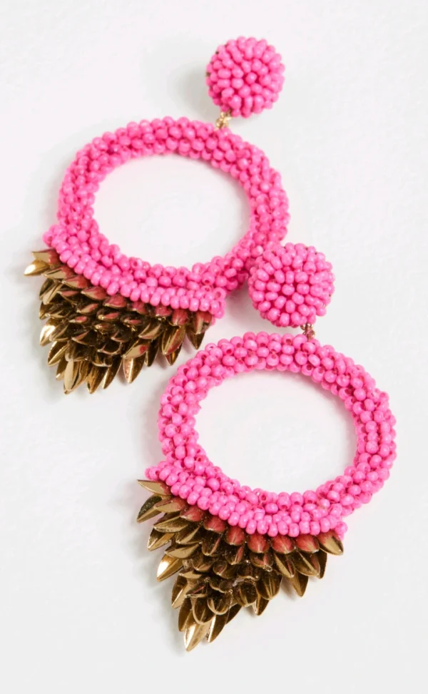 Franka earrings pink - Imagen 3